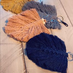 Macrame keychains